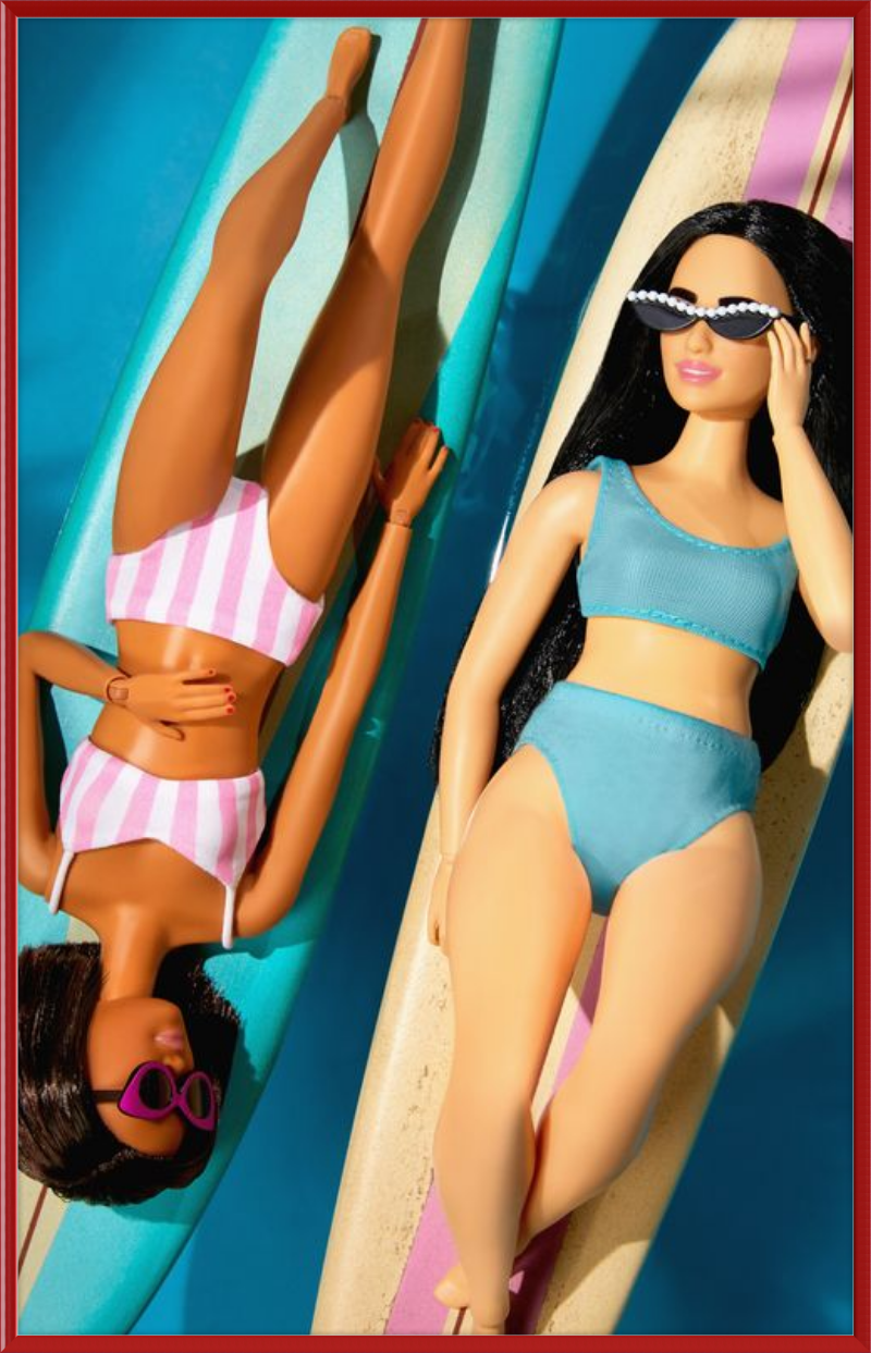 Barbie Pool Floating