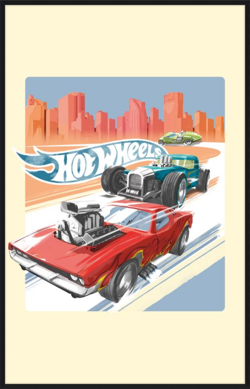 Hot Wheels Painted Tracks 6