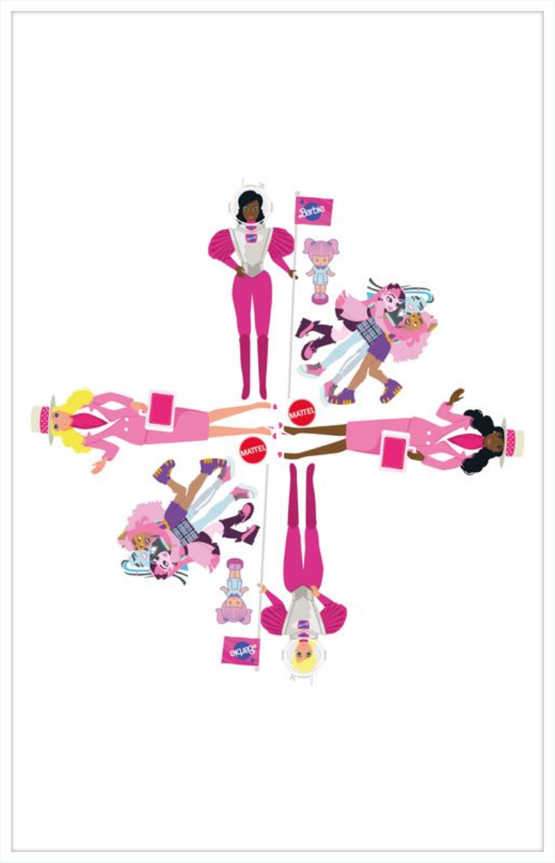 Mattel Brand Pattern 6