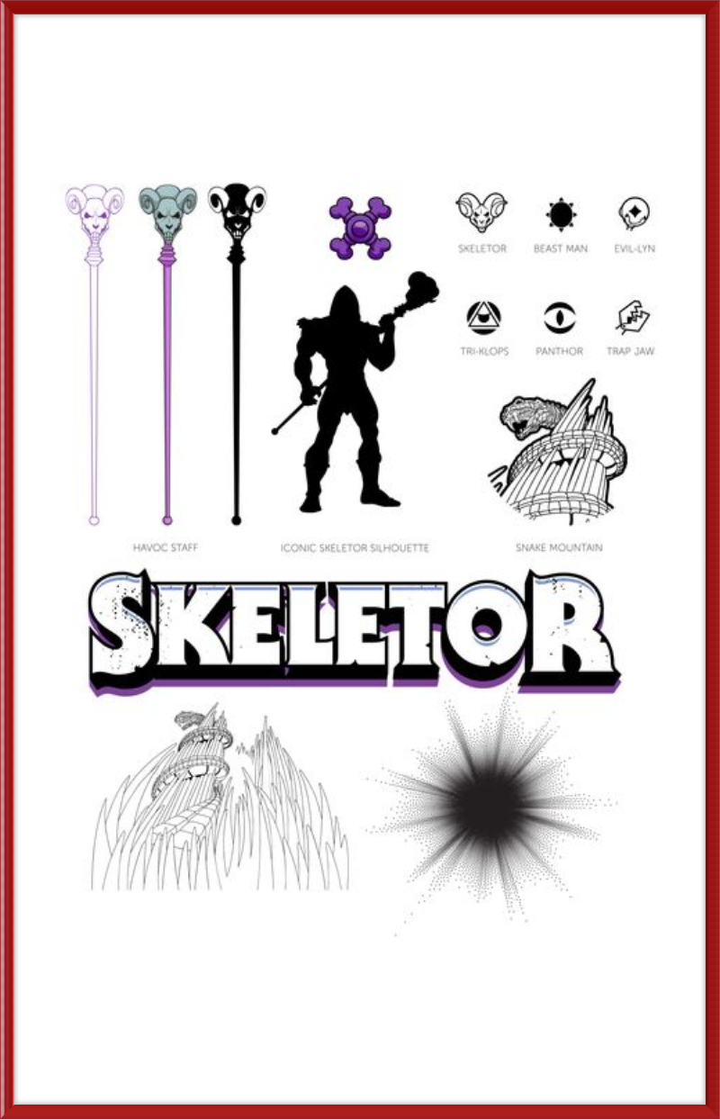 Masters of the Universe Skeletor Icons
