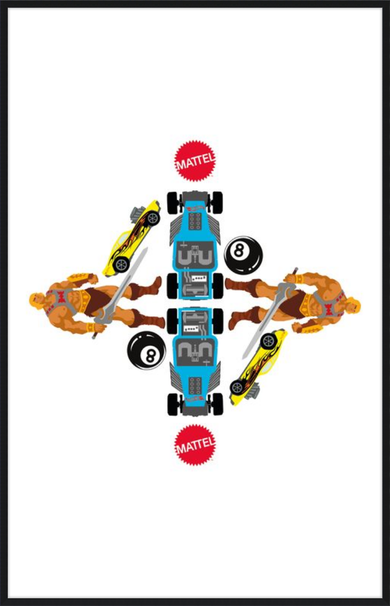 Mattel Brand Pattern 8