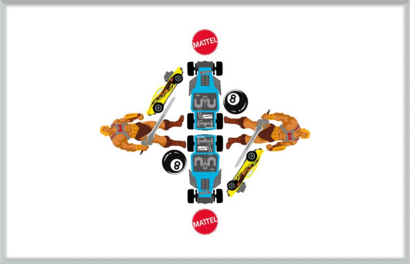 Mattel Brand Pattern 8