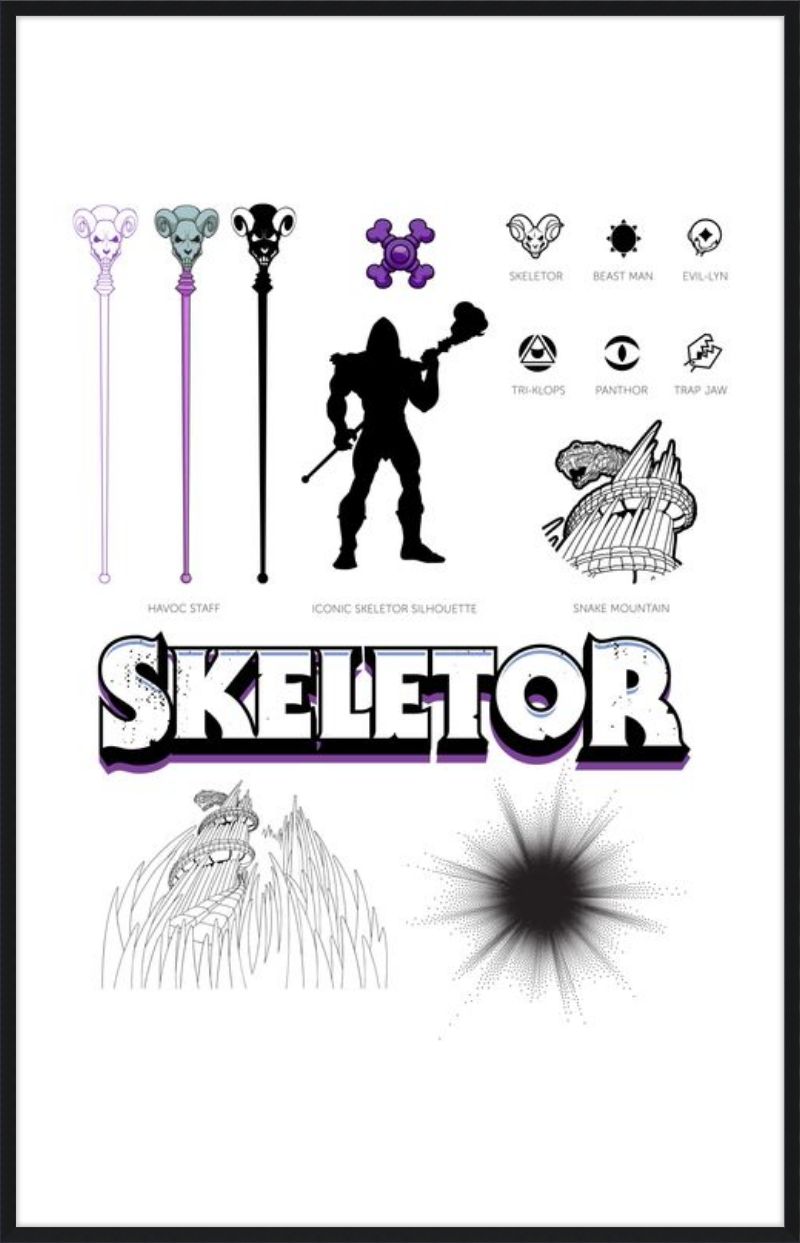 Masters of the Universe Skeletor Icons