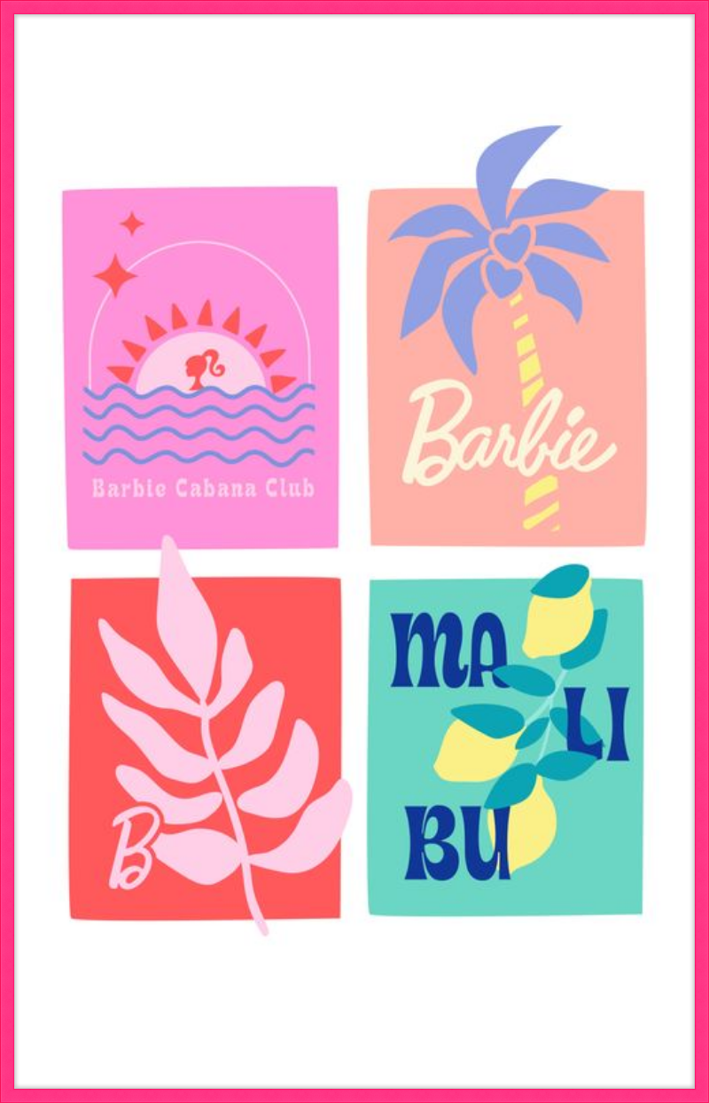 Barbie Variety Print