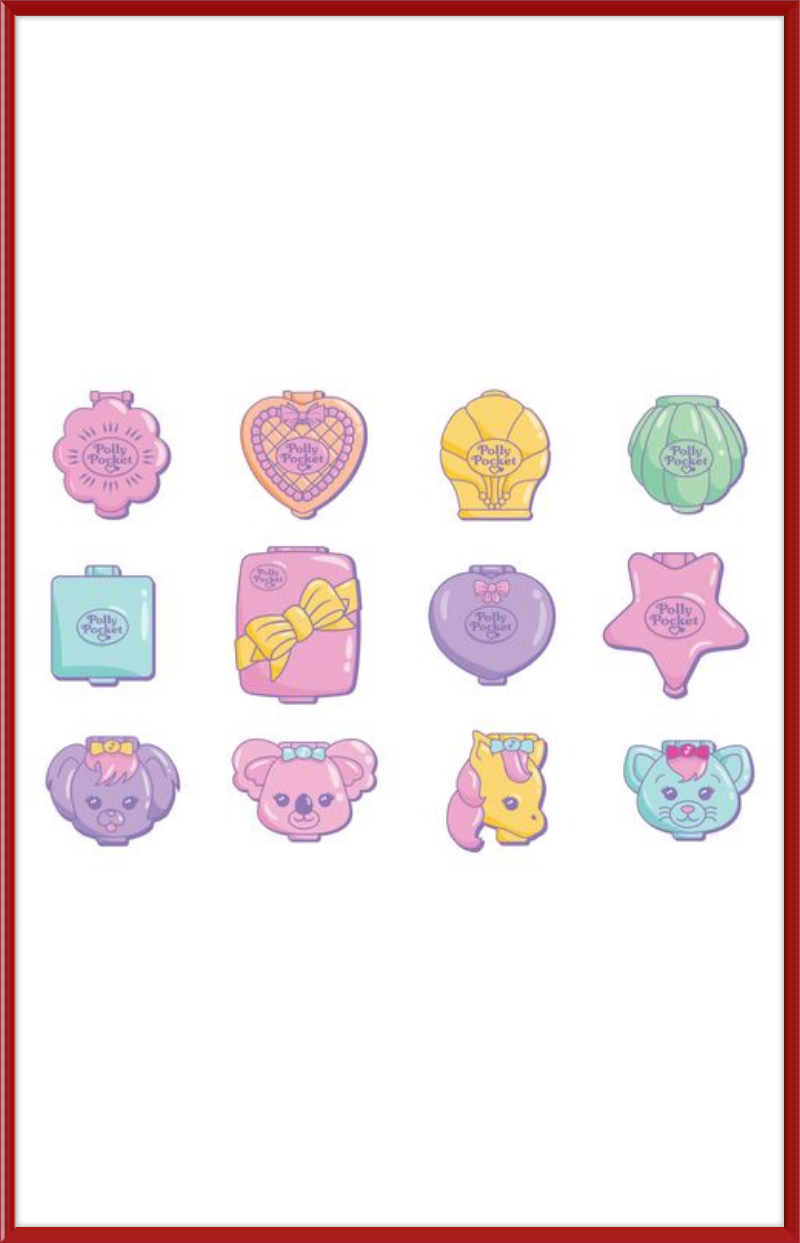 Polly Pocket Compact Cases