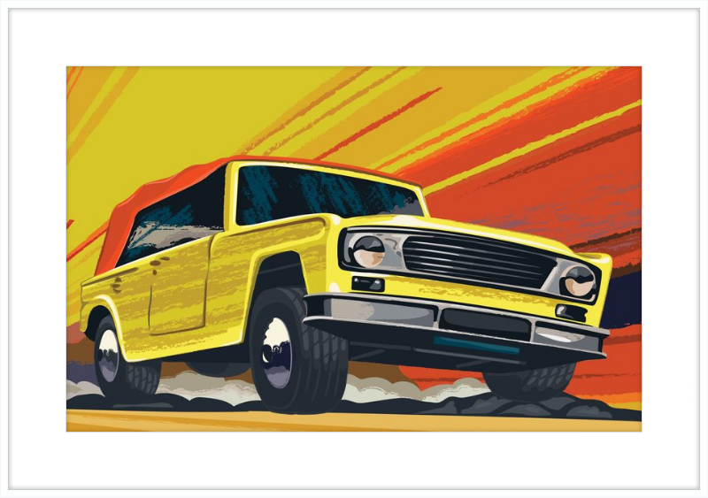 Matchbox Illustrated Car 2