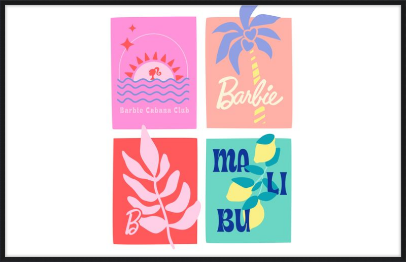 Barbie Variety Print