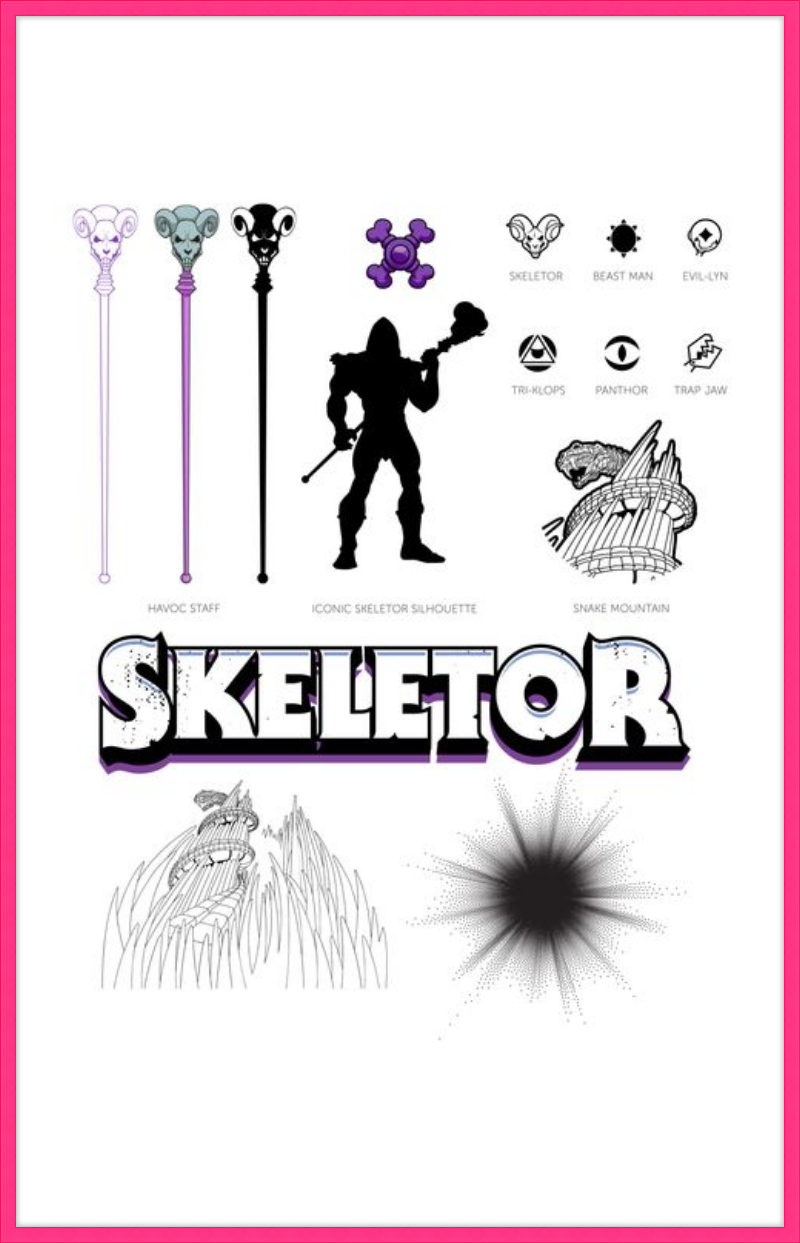 Masters of the Universe Skeletor Icons