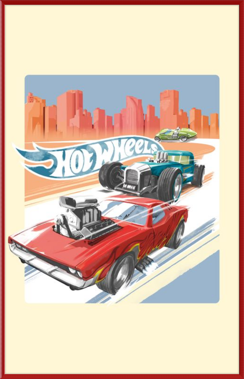 Hot Wheels Painted Tracks 6