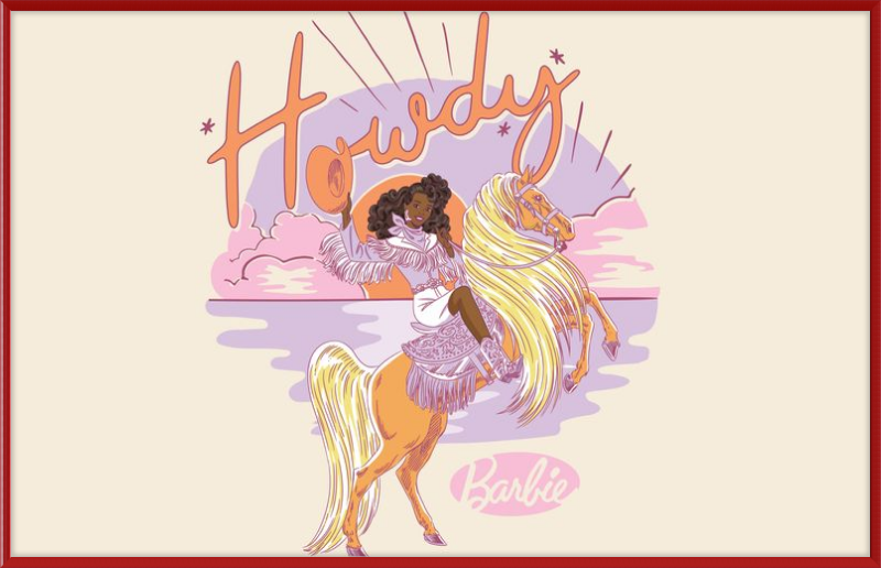 Barbie Howdy Horse