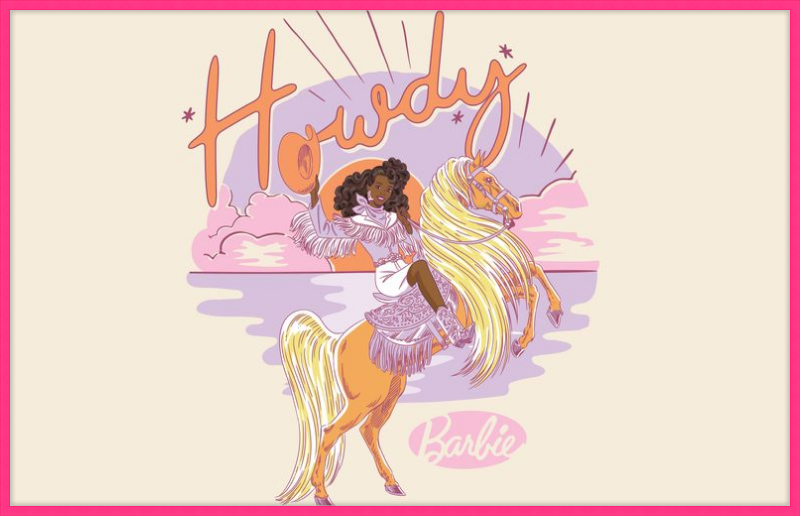 Barbie Howdy Horse