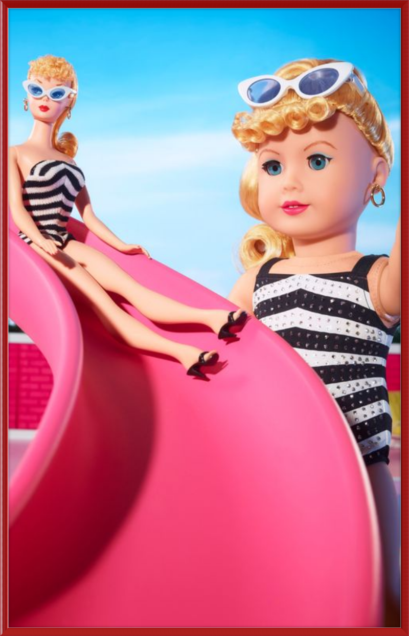 Barbie American Girl Slide