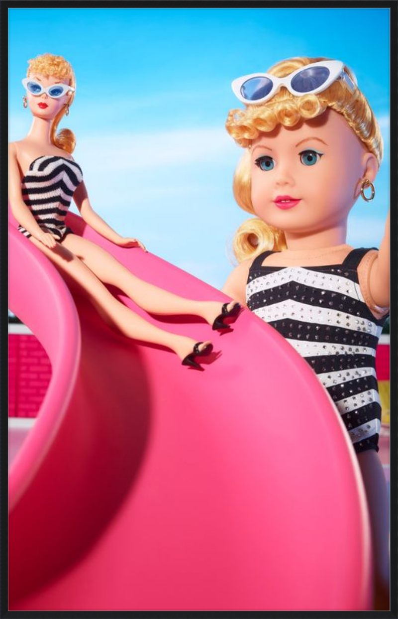 Barbie American Girl Slide