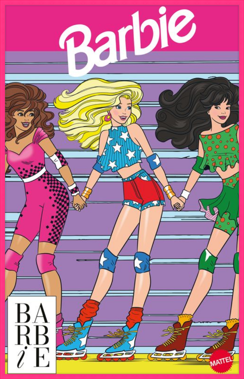 Barbie at the Roller Skating Rink