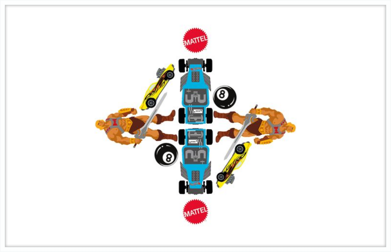 Mattel Brand Pattern 8