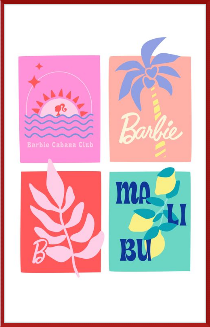 Barbie Variety Print