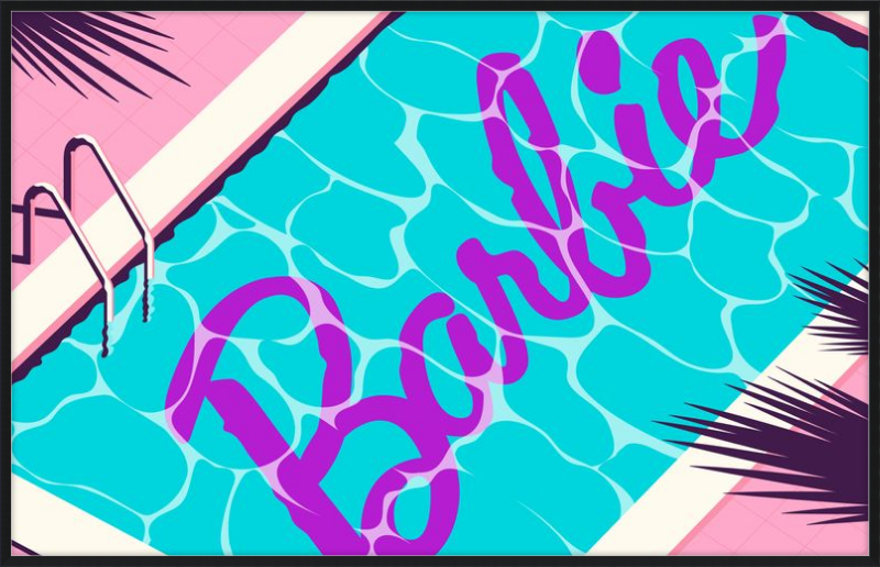 Barbie Logo Pool