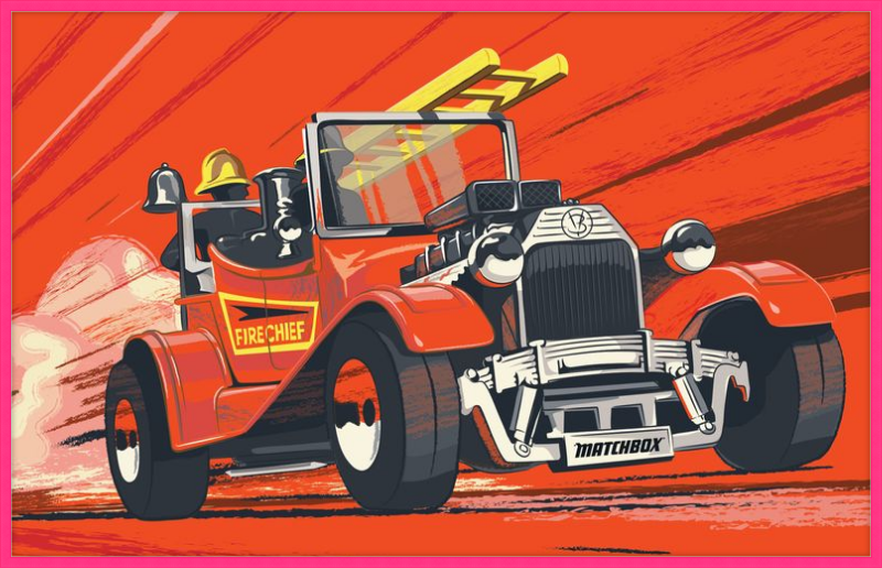 Matchbox Illustrated Car 1