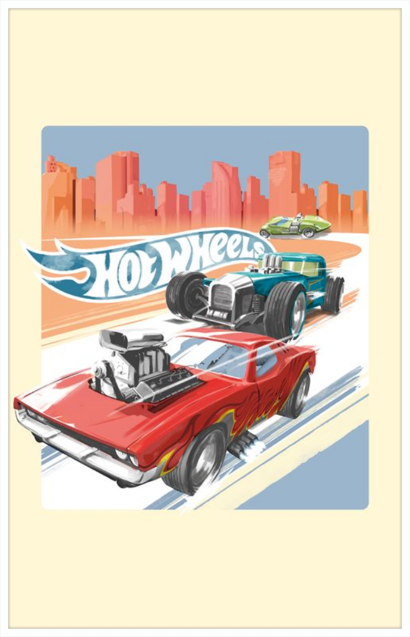Hot Wheels Painted Tracks 6
