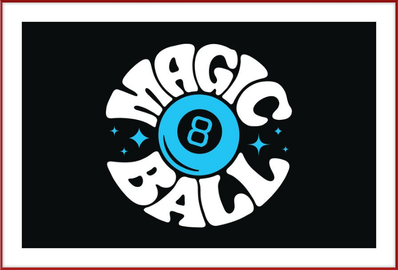 Magic 8 Ball Print