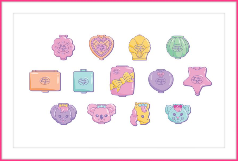 Polly Pocket Compact Cases