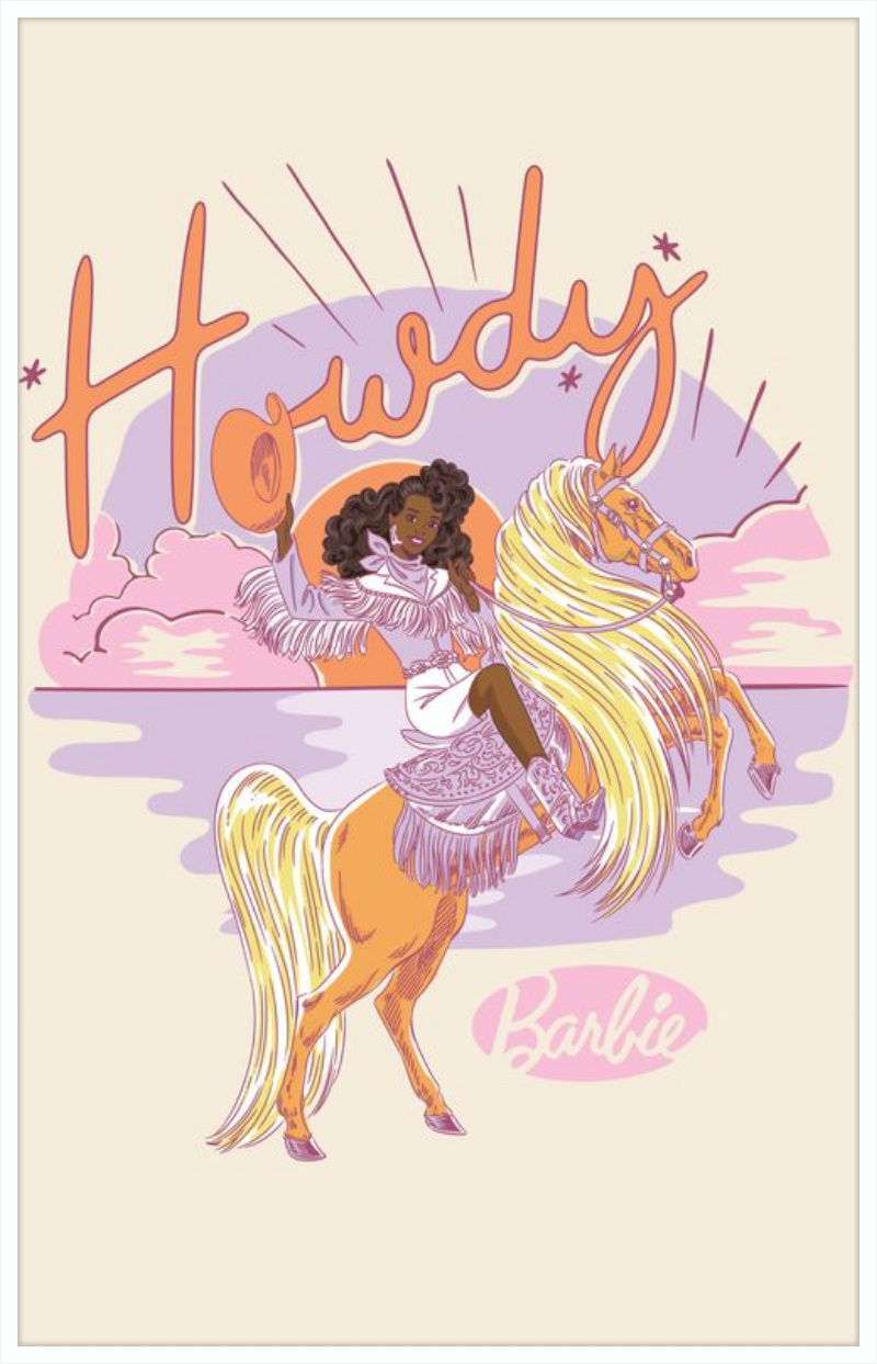 Barbie Howdy Horse