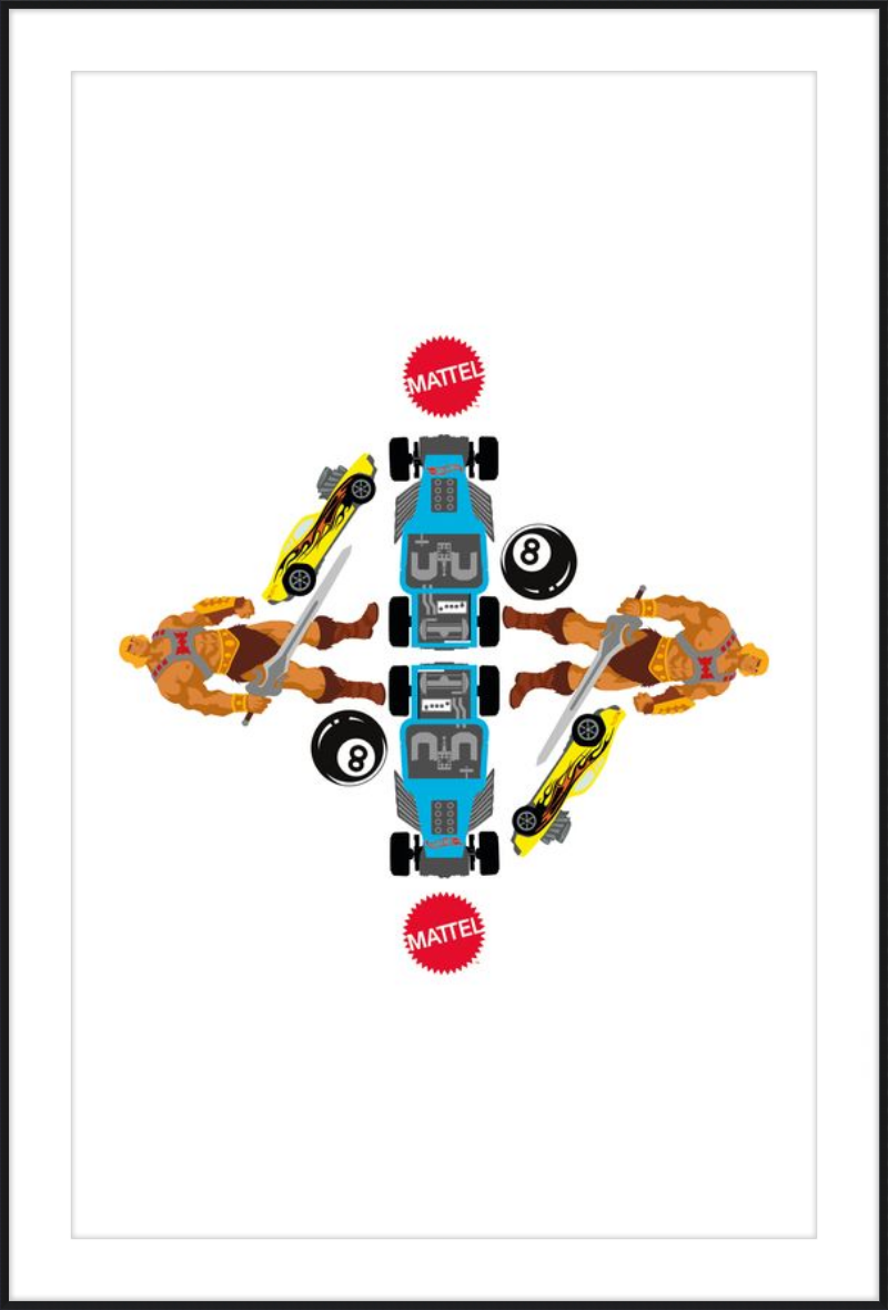 Mattel Brand Pattern 8