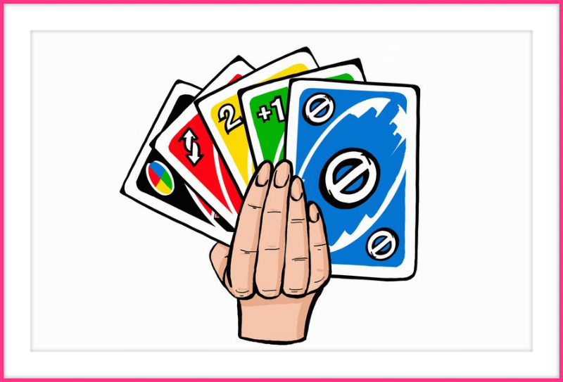 UNO Card Hand