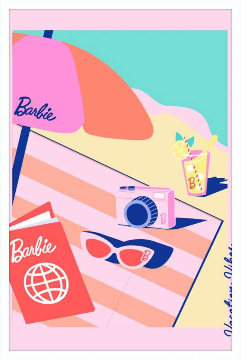 Barbie Art Print 12
