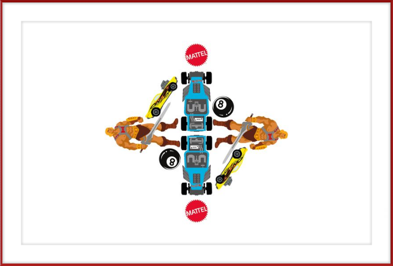 Mattel Brand Pattern 8