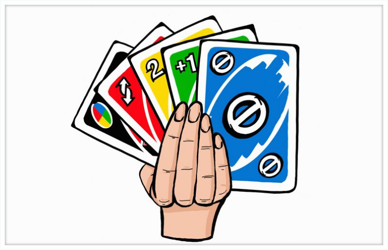 UNO Card Hand