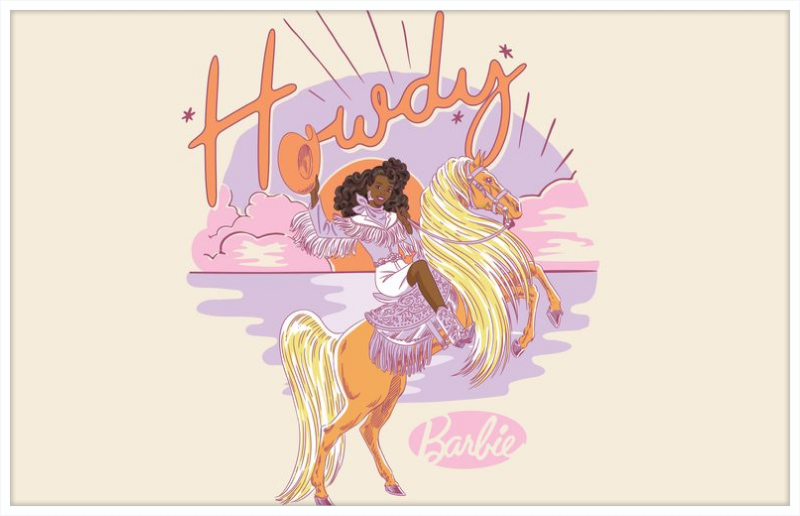 Barbie Howdy Horse