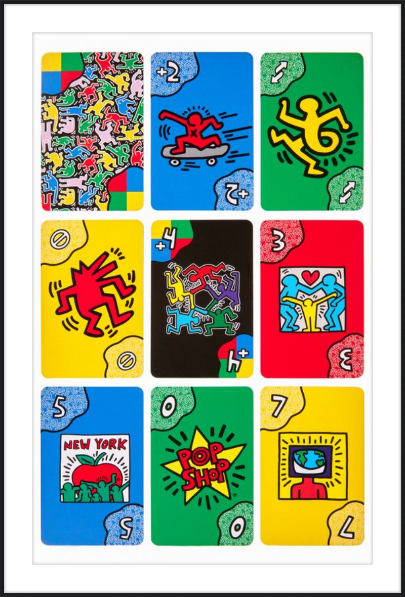 Keith Haring  x UNO Artiste Series