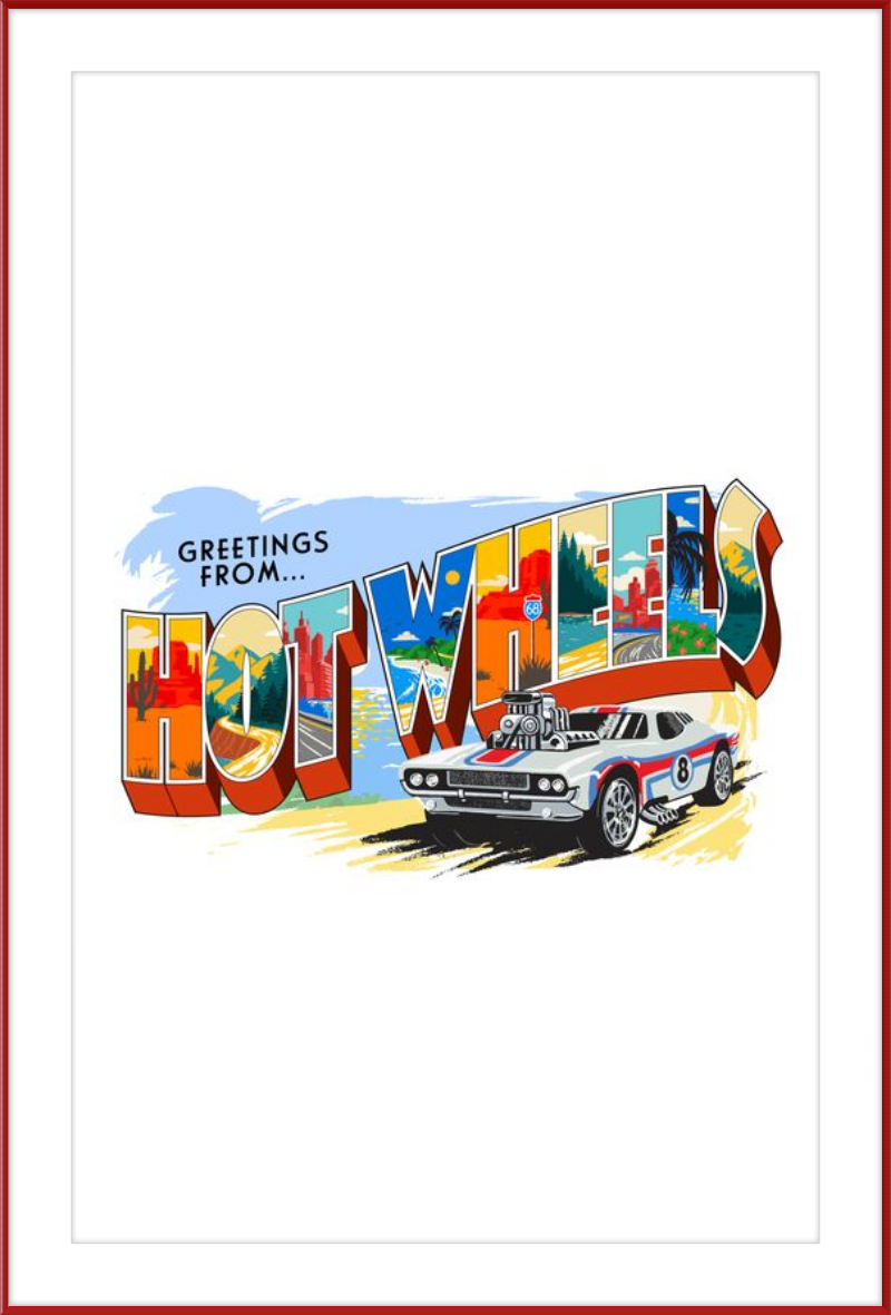 Hot Wheels Greetings