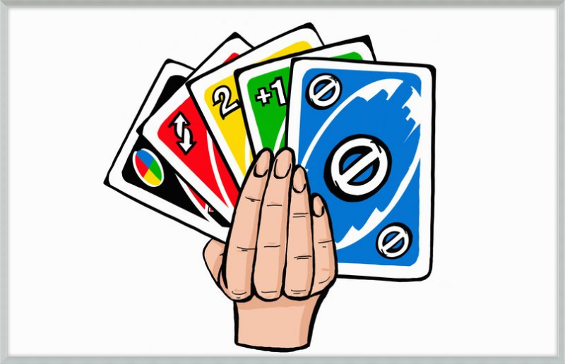 UNO Card Hand