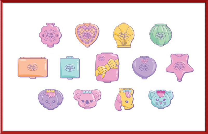 Polly Pocket Compact Cases