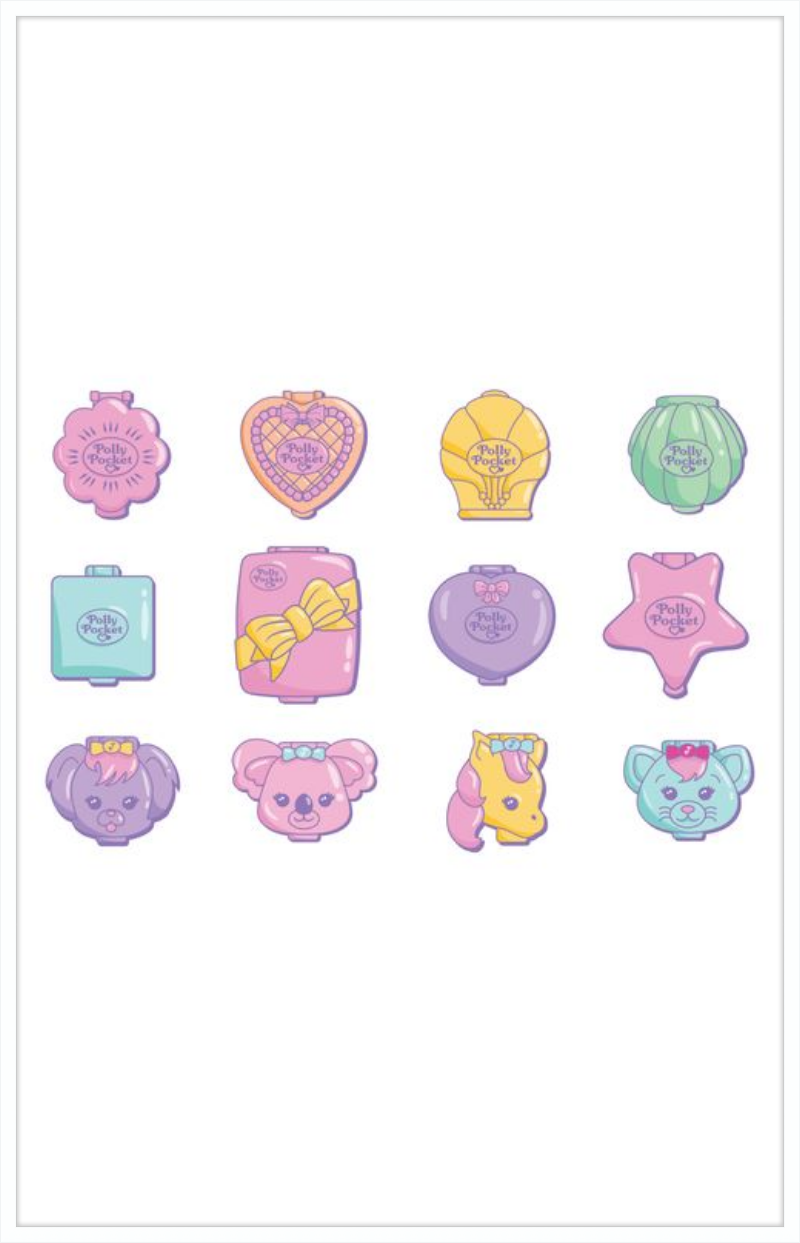 Polly Pocket Compact Cases