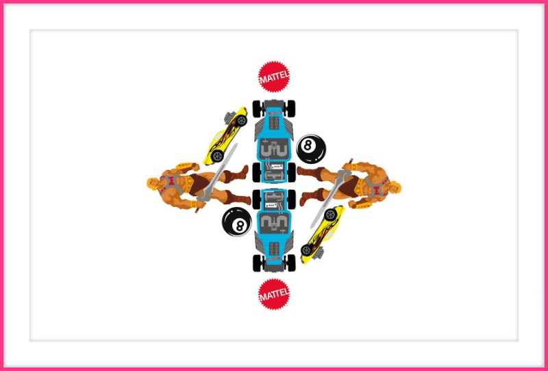 Mattel Brand Pattern 8