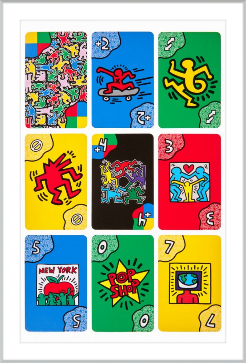 Keith Haring  x UNO Artiste Series