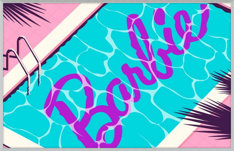 Barbie Logo Pool