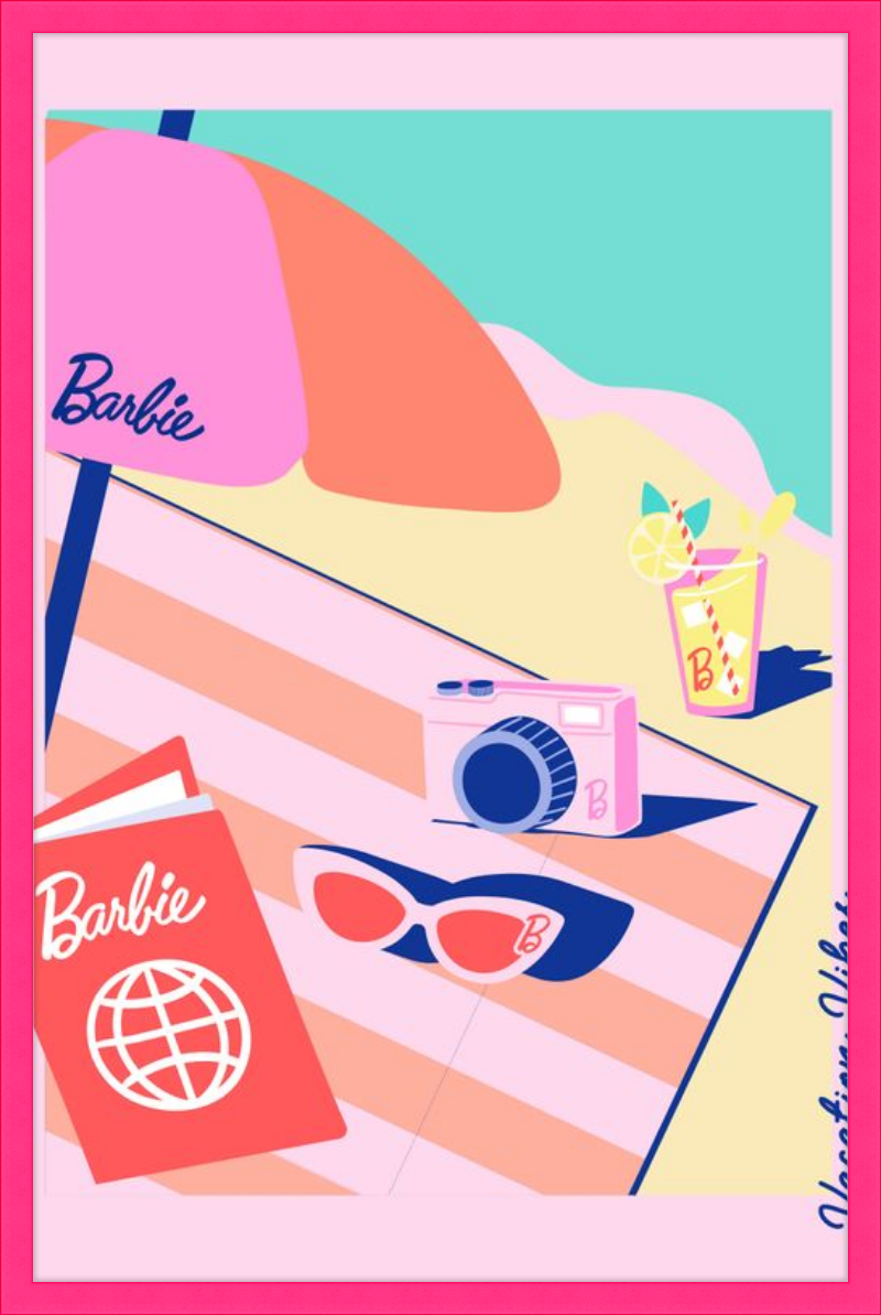 Barbie Art Print 12