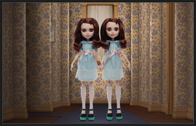 Monster High Skullector The Shining Grady Twins