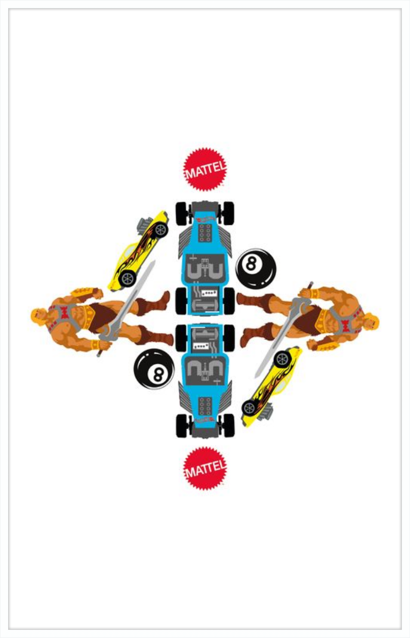 Mattel Brand Pattern 8