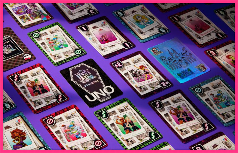 UNO Fandom Monster High Fearbook 1