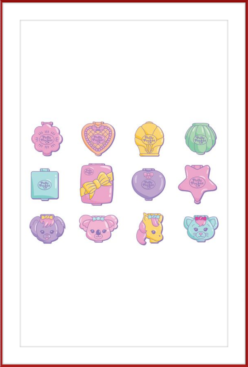 Polly Pocket Compact Cases