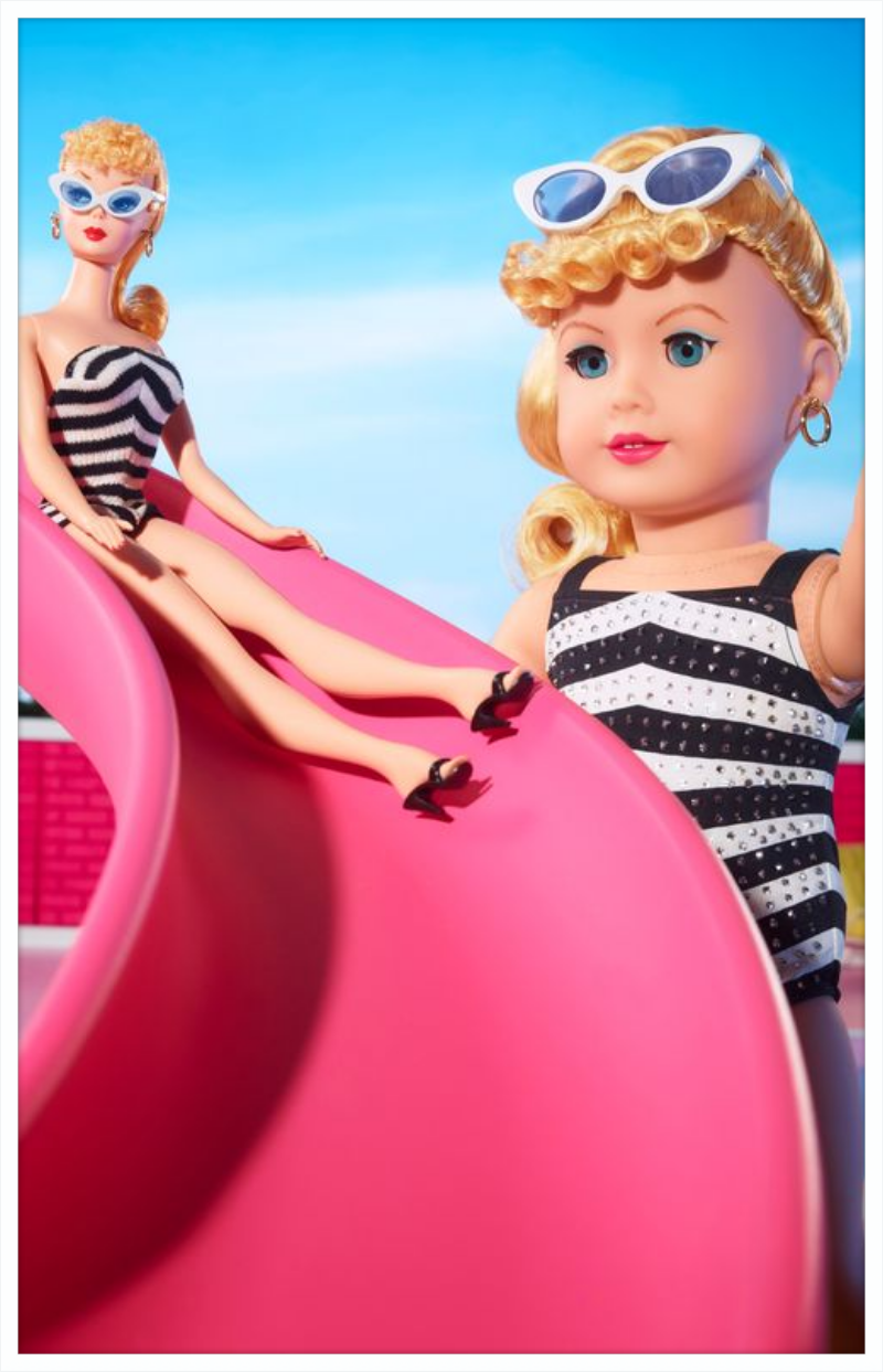 Barbie American Girl Slide
