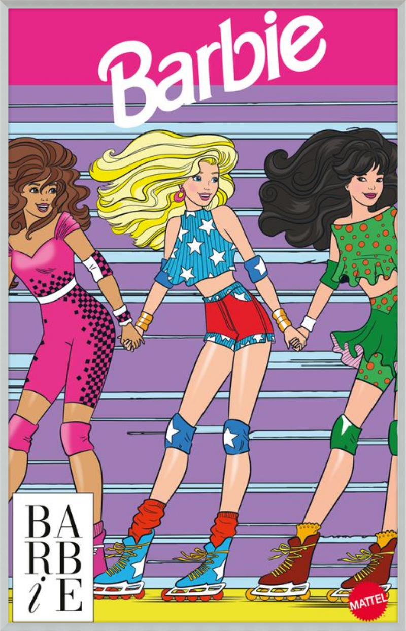 Barbie at the Roller Skating Rink