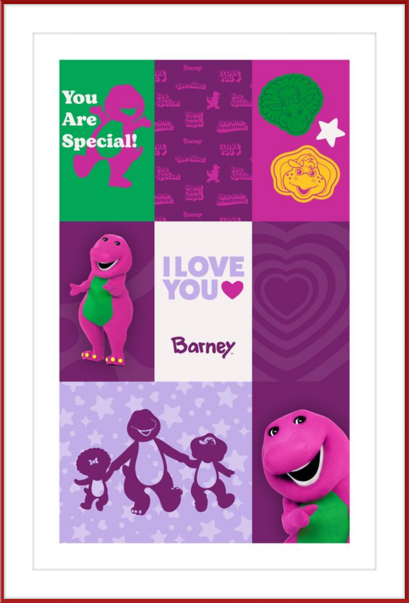 Barney Collage