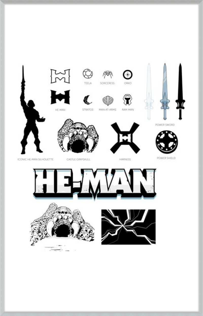 Masters of the Universe He-Man Icons