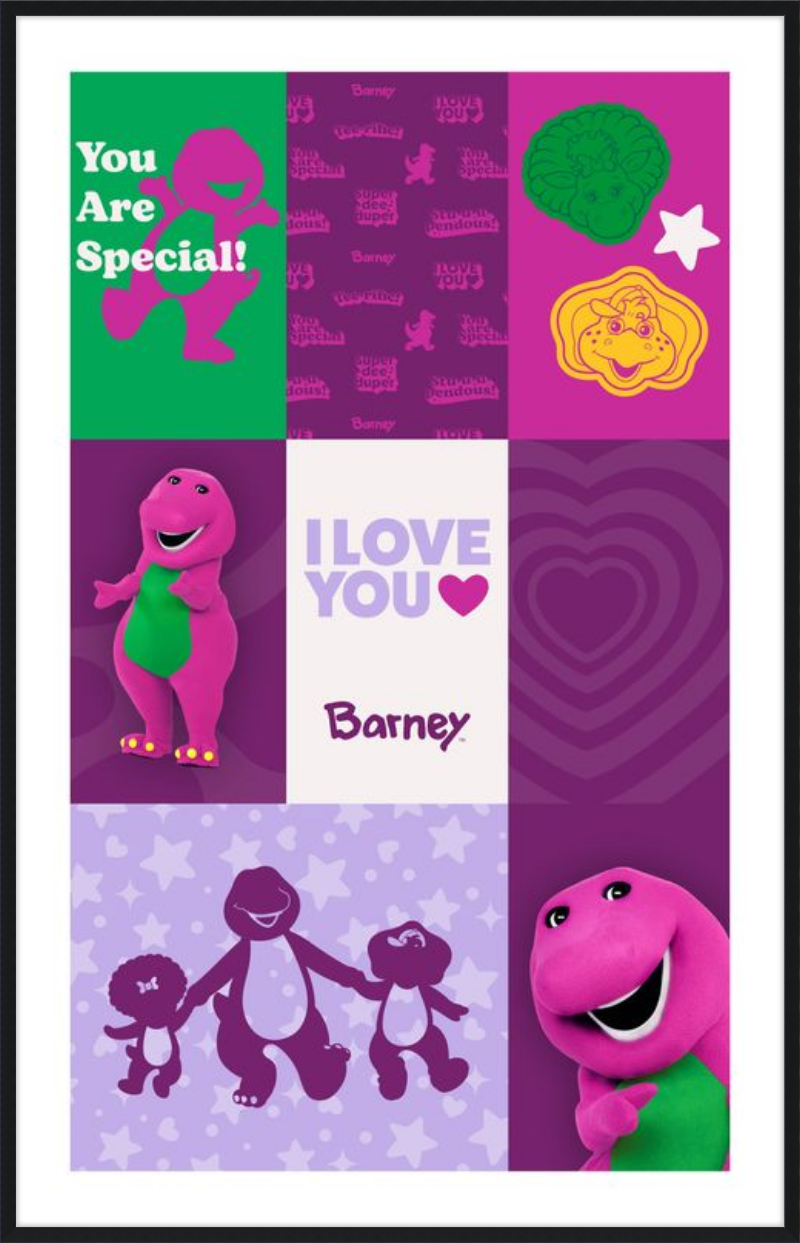 Barney Collage